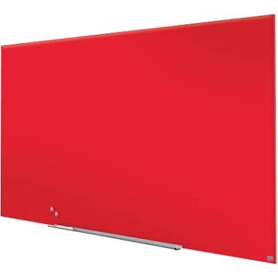 Nobo Impression Pro Glasboard Magnetisch Rot 190 x 100 cm