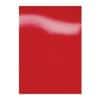 GBC HiGloss Einbanddeckel A4 Karton 250 g/m² Rot 100 Stück