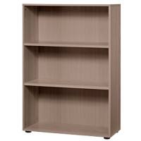 Hammerbacher Matrix Melaminharzbeschichtete Spanplatte Regal 2 Fachböden 800 x 330 x 1.144 mm Braun Walnuss