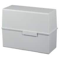 HAN Karteikartenbox DIN A5 450 Karten Lichtgrau 22,8 x 10,2 x 17,1 cm