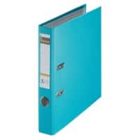 Bene No.1 Power Ordner DIN A4 50 mm Türkis 2 Ringe 291600 PP (Polypropylen) Glatt Hochformat