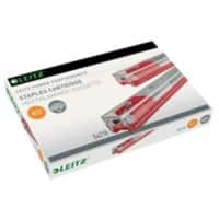 Leitz Power Performance 26/12 Heftklammernkassette 55940000 Verzinkter Stahl Rot 1050 Heftklammern