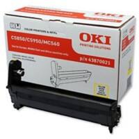 OKI 43870005 Original Trommel Gelb