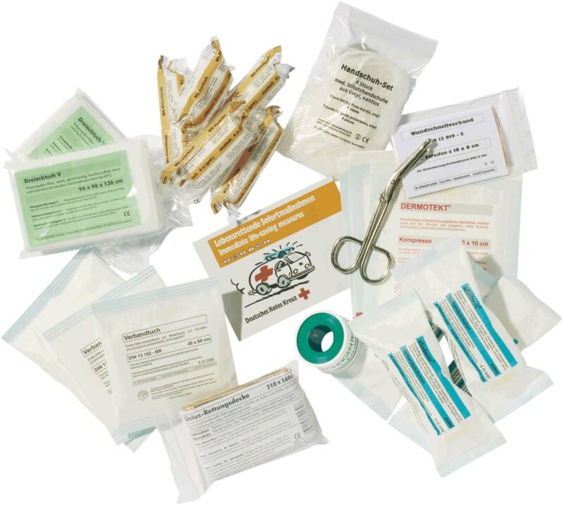 DURABLE Nachfüllsatz für Erste-Hilfe-Kasten DIN 13164 21 x 11 cm