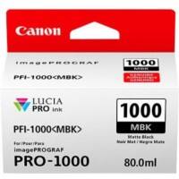 Canon PFI-1000MBK Original Tintenpatrone Mattschwarz