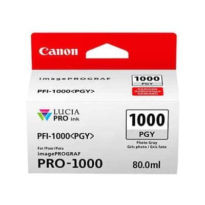 Canon PFI-1000PGY Original Tintenpatrone Foto-Grau