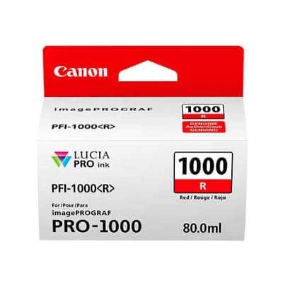 Canon PFI-1000R Original Tintenpatrone Rot