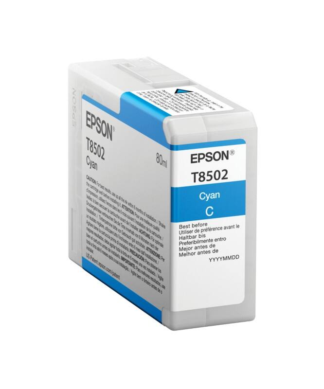 Epson T8502 Original Tintenpatrone C13T850200 Cyan