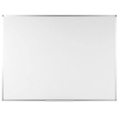 Office Depot wandmontierbares magnetisches Whiteboard lackierter Stahl Slimline 90 x 60 cm