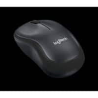 Logitech M220 Silent Kabellose Optische Maus Beidhändig 3 Tasten 2.4 GHz Anthrazit