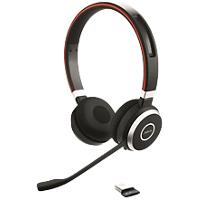 Jabra Evolve Evolve 65 MS Stereo Verkabelt / Kabellos Stereo Kopfbügel Bluetooth Schwarz