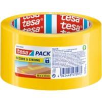 tesa Signalband tesapack Secure & Strong Gelb 50 mm (B) x 50 m (L) PP (Polyproplylen)