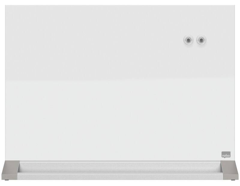 Nobo Glastafel Magnetisch Beidseitig 60 (B) x 43 (H) cm Brillantweiß