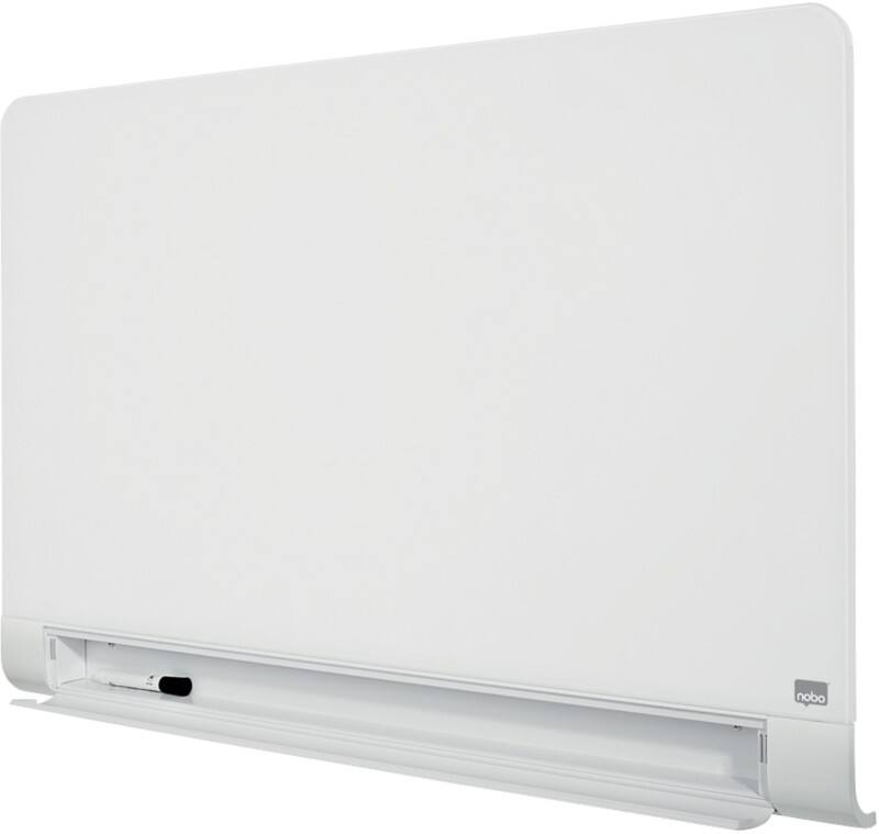 Nobo Impression Pro Glastafel Magnetisch Einseitig 100 (B) x 56 (H) cm Brillantweiß