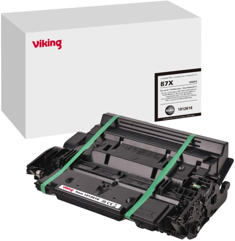 Viking 87X Kompatibel HP Tonerkartusche CF287X Schwarz