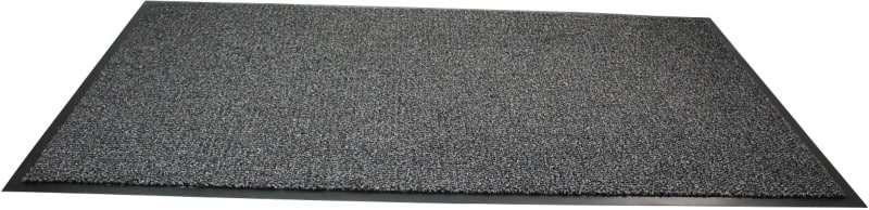 Floortex Fußmatte für innen Premium Grau Mikrofaser, PP (Polypropylen), PVC (Polyvinylchlorid)  900 x 600 x 600 mm