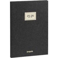 Brepols Terminplaner 2026 DIN A5 Wöchentlich Deutsch, Englisch, Französisch, Niederländisch Anthrazit