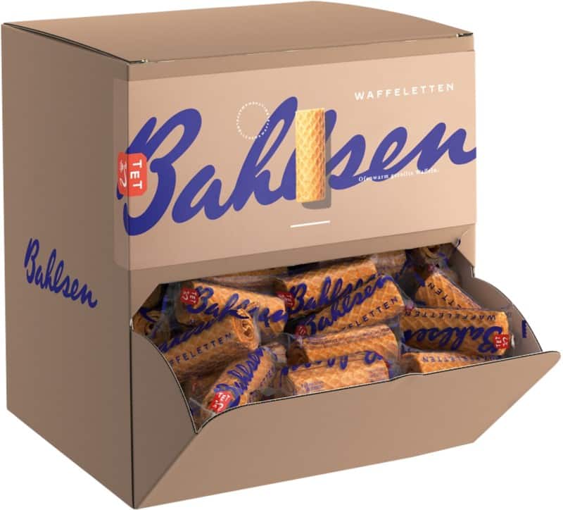 Bahlsen Waffelröllchen Waffeletten 150 Stück à 5 g