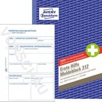 AVERY Zweckform Formularbuch 312 DIN A5 Perforiert N/A 50 Blatt