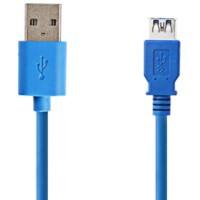 nedis Kabel CCGP61010BU30 1 x USB 3.2 C Stecker auf 1 x USB 3.2 Buchse 3m Blau