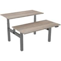 euroseats Sitz-Stehbank Robson Grau 1.600 x 800 x 600 - 1.230 mm