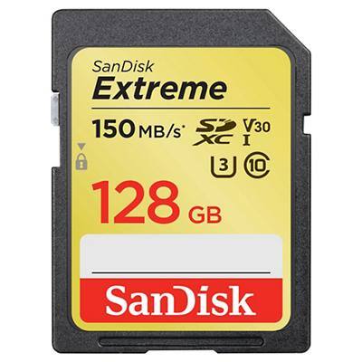 SanDisk SDHC Flash-Speicherkarte V30 U3 128 GB