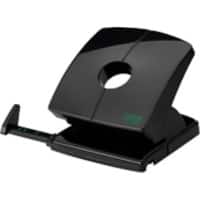 Novus re-new Kunststoff, Metall Locher B 230 30 Blatt Schwarz