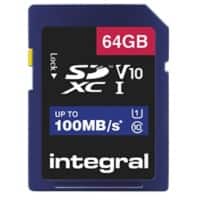 Integral SDXC Flash-Speicherkarte V10 64 GB