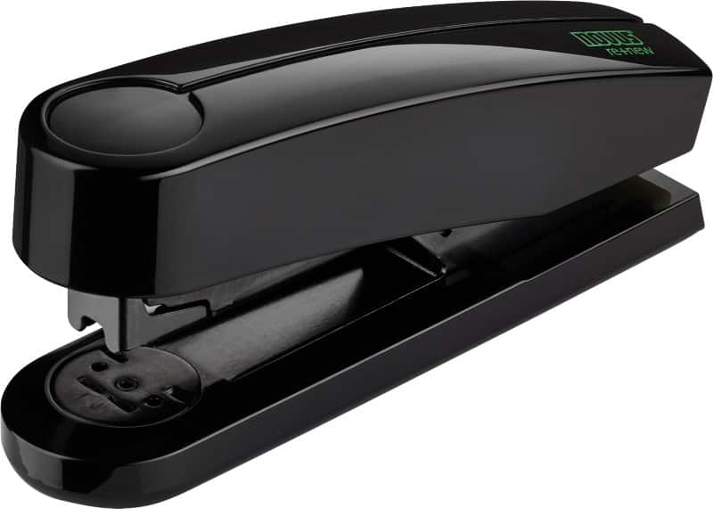 Novus re+new Heftgerät B Halbstreifen 40 Blatt Schwarz 24/6, 24/8, 26/6, 26/8 Kunststoff, Metall