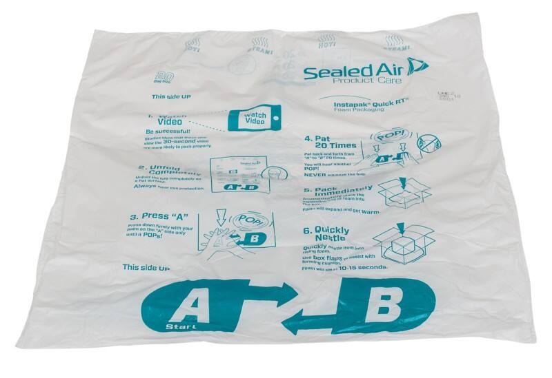 Instapak Quick Schaumverpackung  Nr. 20 460 mm (B) x 460 mm (H) Transparent 36 Stück