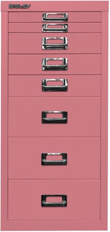 Bisley Schubladenschrank 8 Schube Pink 279 X 380 X 590 Mm Viking