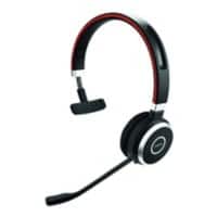 Jabra Headset Evolve 65 MS Mono Headset Kopfbügel Bluetooth Schwarz