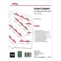 Viking Einsteckschild 9 x 6 cm Papier 162 Stück