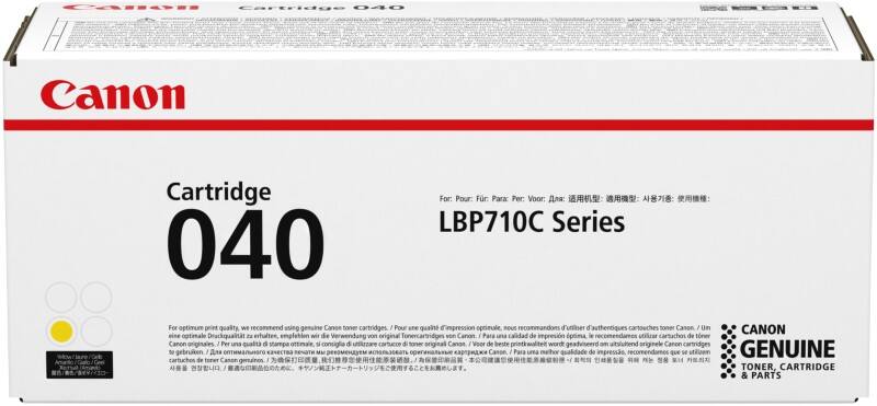 Canon 040 Original Tonerkartusche Gelb