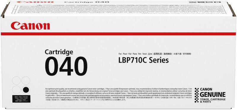 Canon 040 Original Tonerkartusche Schwarz