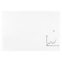 Franken Glastafel Magnetisch Einseitig 100 (B) x 65 (H) cm Weiß