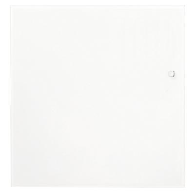 Franken Glastafel Magnetisch Einseitig 120 (B) x 120 (H) cm Weiß