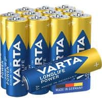 VARTA Batterien LONGLIFE Power AA 12 Stück