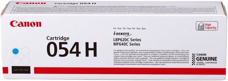 Canon 054H Original Tonerkartusche Cyan