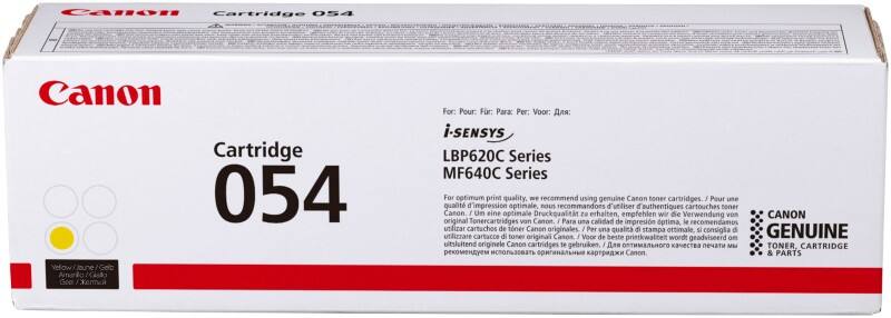 Canon 054 Original Tonerkartusche Gelb