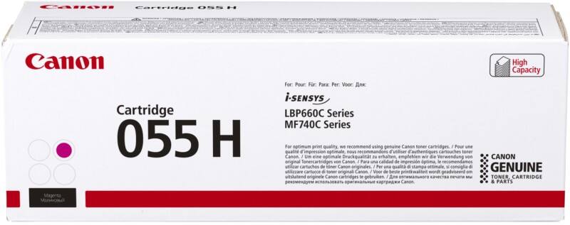 Canon 055H Original Tonerkartusche Magenta