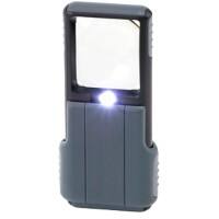 Carson Lupe MiniBrite PO-55 Grau, Schwarz 51 mm 5 x