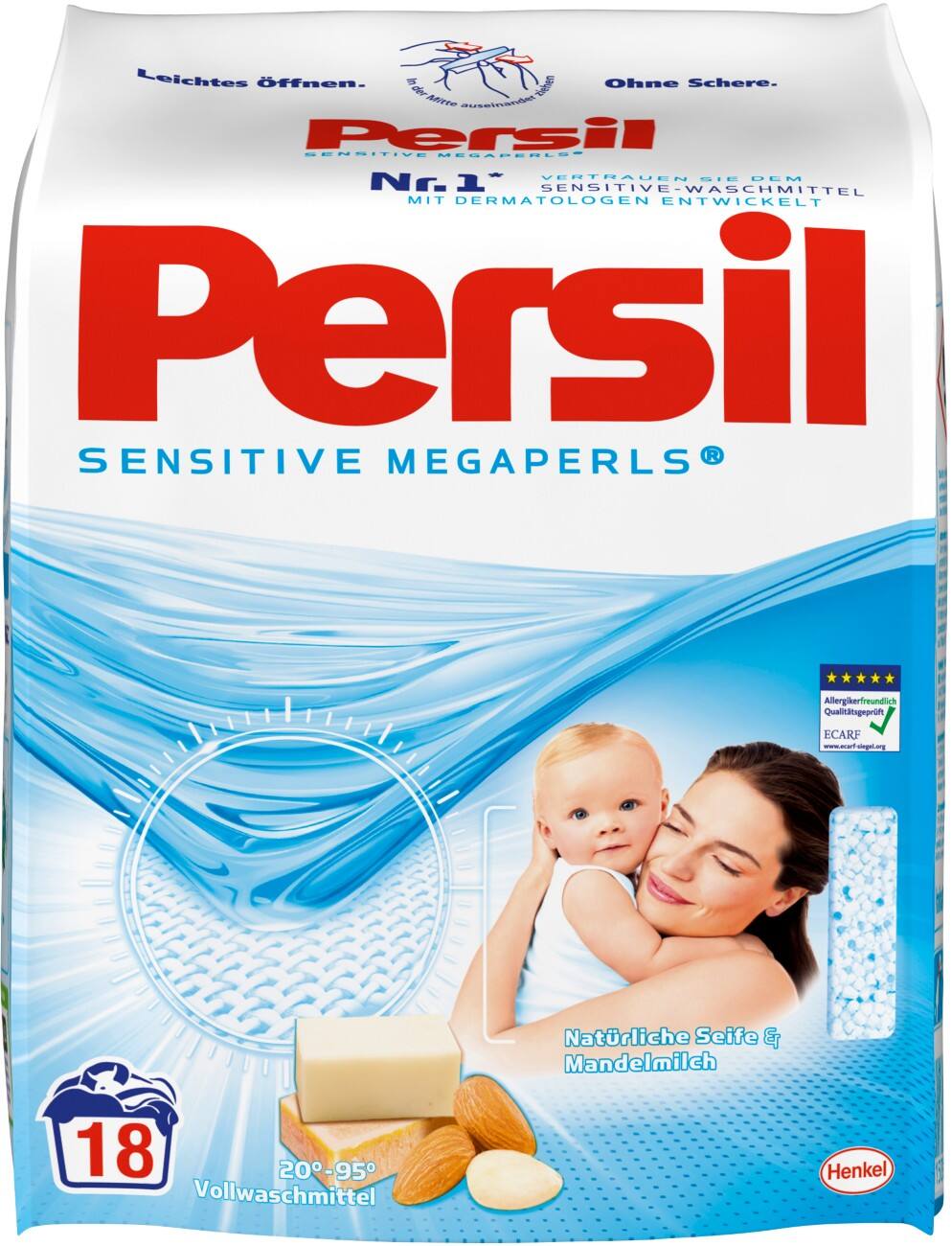 Persil Waschmittel Megaperls Sensitive 1.3 kg