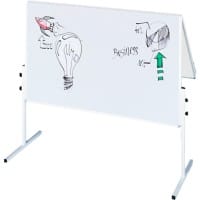 Franken X-tra!Line Mobiles Whiteboard Magnetisch Lackierter Stahl Beidseitig 150 (B) x 120 (H) cm