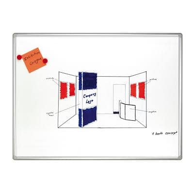Franken Magnetische Schreibtafel PRO Plus, 160 x 100 cm