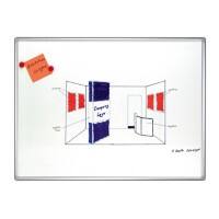 Franken Whiteboard Schienensystem Magnetisch Emaille Einseitig 300 (B) x 120 (H) cm