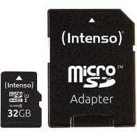 Intenso Micro-SDHC-Flash-Speicherkarte UHS-I Premium 32 GB