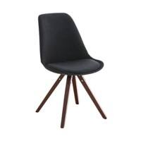 Besucherstuhl Pegleg Schwarz