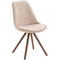 Besucherstuhl Pegleg Creme