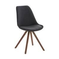 Besucherstuhl Pegleg CLP Dunkelgrau